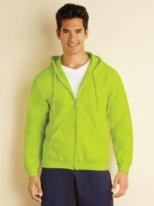 promotional clothing - Full-zip hooded fleece sweatshirt