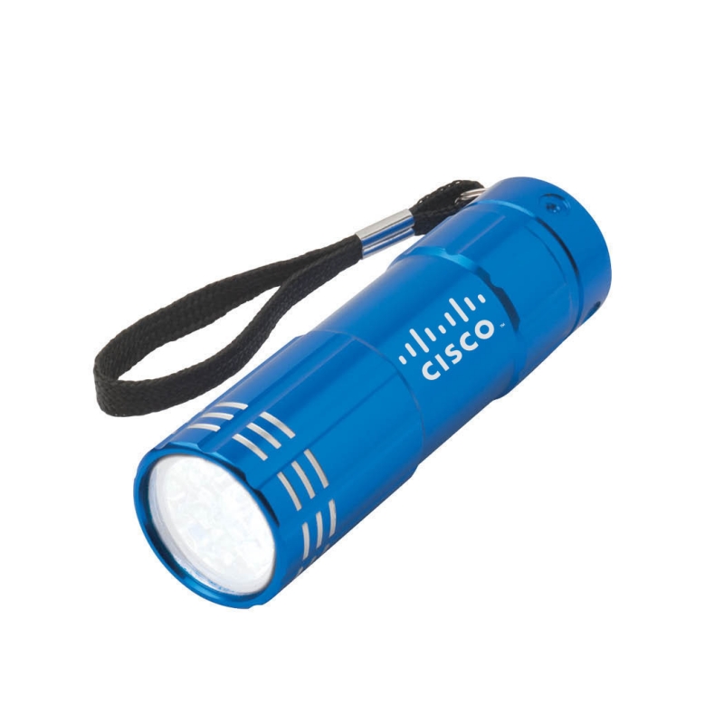 blue LED stripe flashlight
