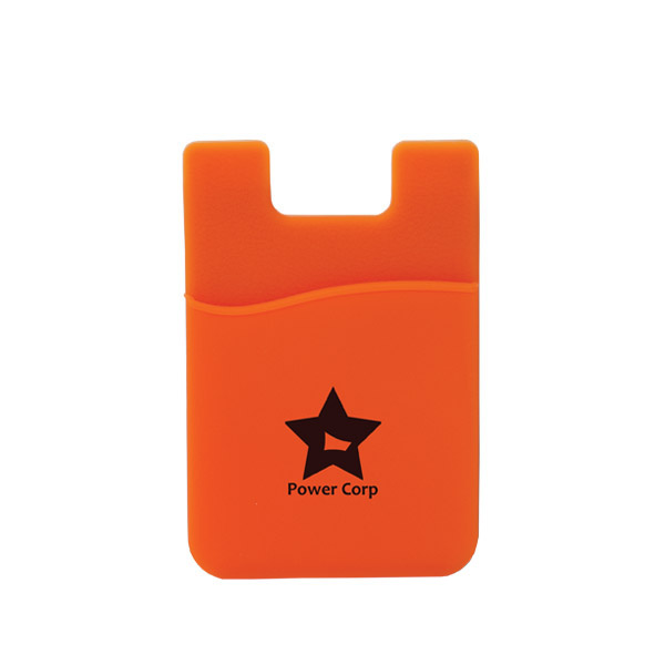 orange mobile phone wallet