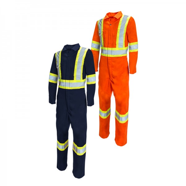 hi-visibility coverall